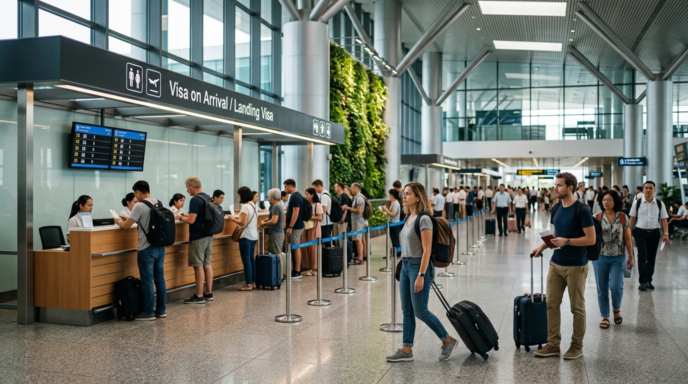 Urgent Vietnam Visa on Arrival at Tan Son Nhat (SGN) 2026